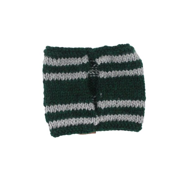 Handmade Hand Knit Harry Potter Hogwarts Slytherin House Wool Blend Mug Cozy - Picture 5 of 5